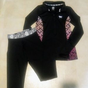 Victoria's Secret Tracksuit top and leggings